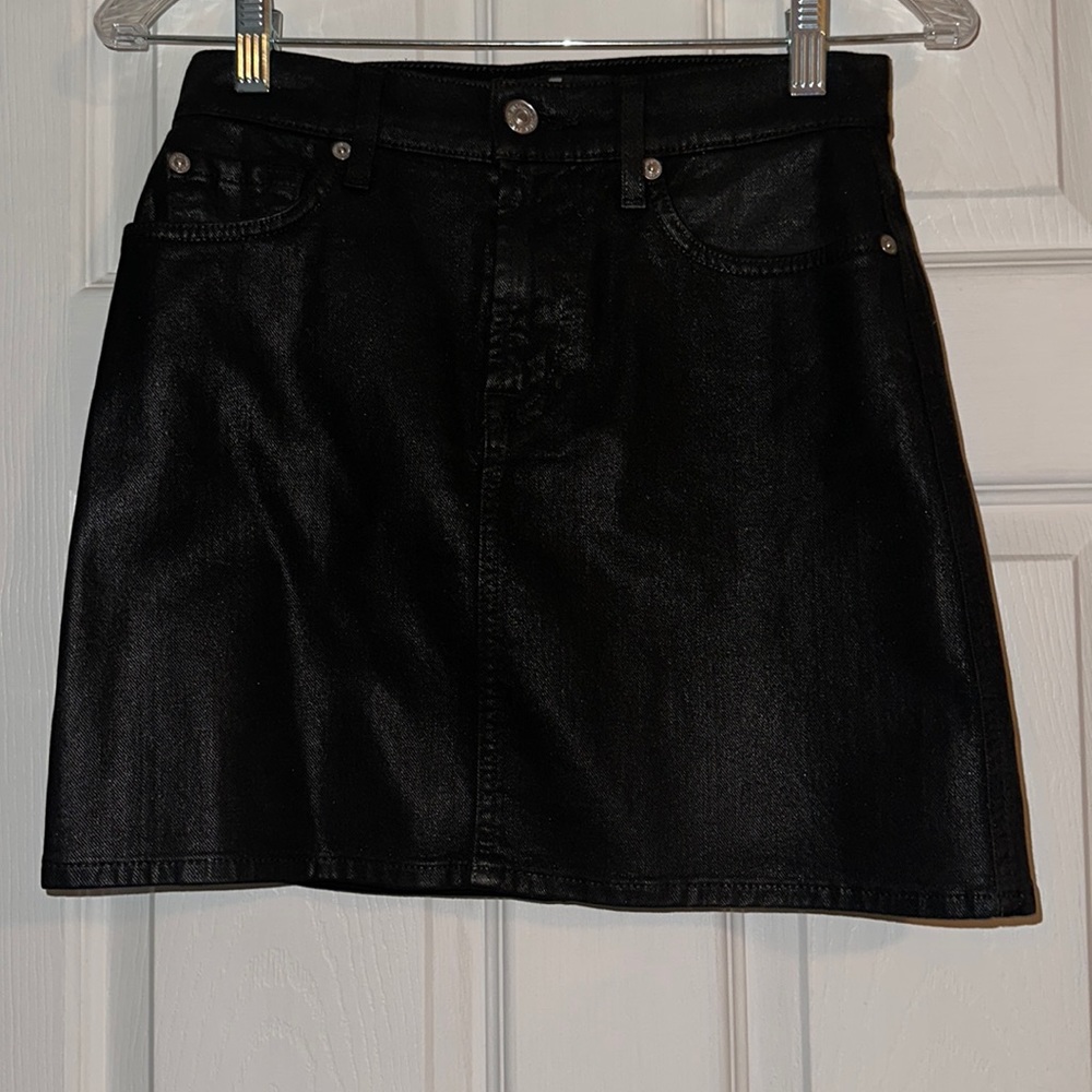 7 For All Mankind Denim Skirt